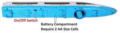 Joy Mates High Speed Bullet Trains for Kids with 3D Flashing Lights & Funny Musical Sounds