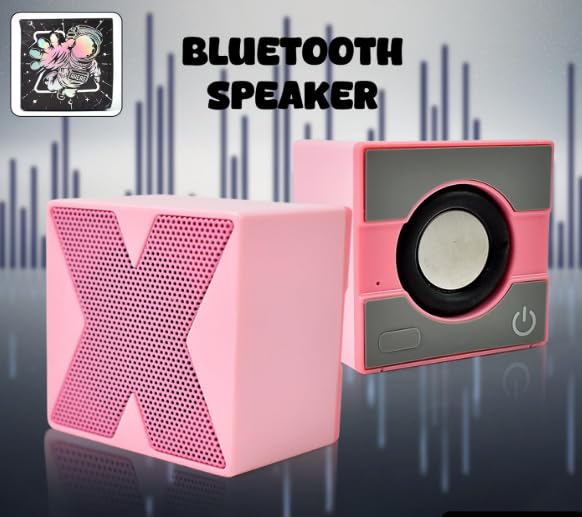 Joy Mates X1 Mini Bluetooth Speaker with Loud Portable Speaker & Rich Bass Perfect 360° Surround Sound (Multicolor)