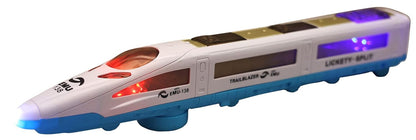 Joy Mates High Speed Bullet Trains for Kids with 3D Flashing Lights & Funny Musical Sounds